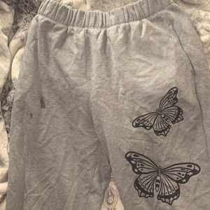 SHEIN sweat pants with a stain